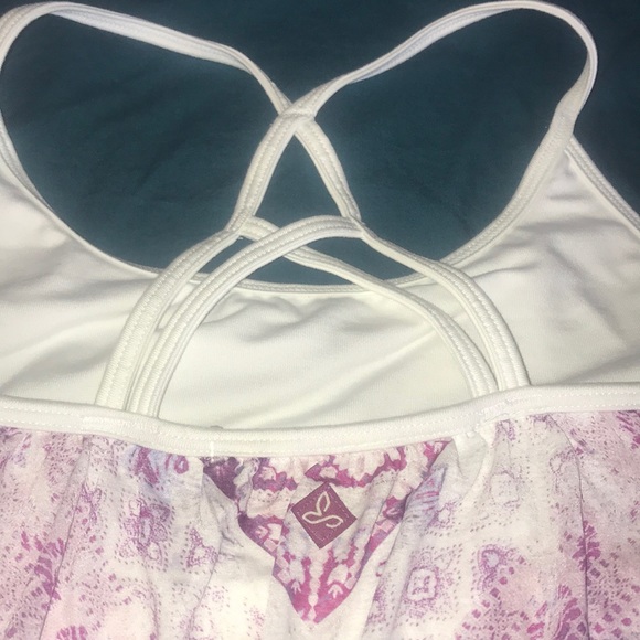 prAna Meadow Tank/Yoga top in orchid burst XS NWT - Picture 7 of 8